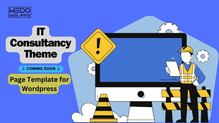 IT Consultancy Theme Coming Soon Page Template for WordPress : Essential Guide